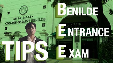 benilde entrance exam